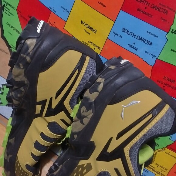Salomon Salewa MS Ultra Shoes Training Gold/Mustard Zion/Monster Sneaker US 13 main image 6